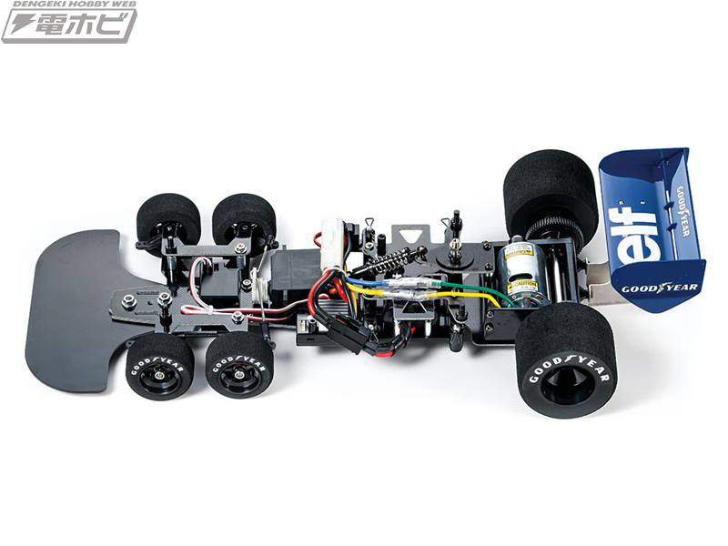 F1史上初の6輪マシン「タイレルP34 1977 アルゼンチンGP」の1/10電動RC