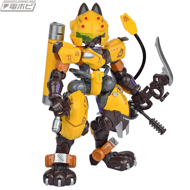 猫忍者型機動兵器シリーズ「C.A.T-02 リョウ」「C.A.T-03 火炎」が