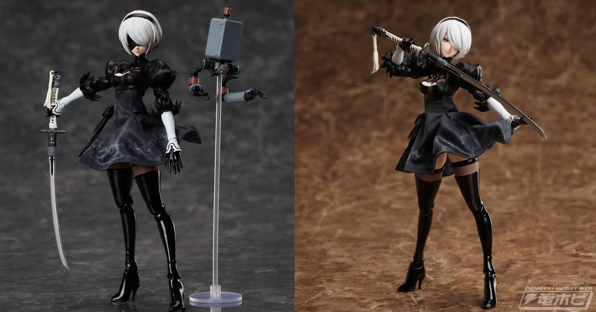NieR:Automata Ver1.1a』2Bのアクションフィギュアの全貌公開！美しく