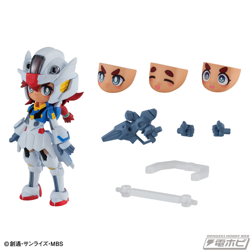 機動戦士ガンダム水星の魔女』「メカぐるみ」のスレッタとミオリネが