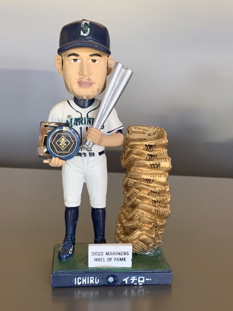 イチロー 年間262安打 メジャー新記録 記念ボブルヘッド フィギュア