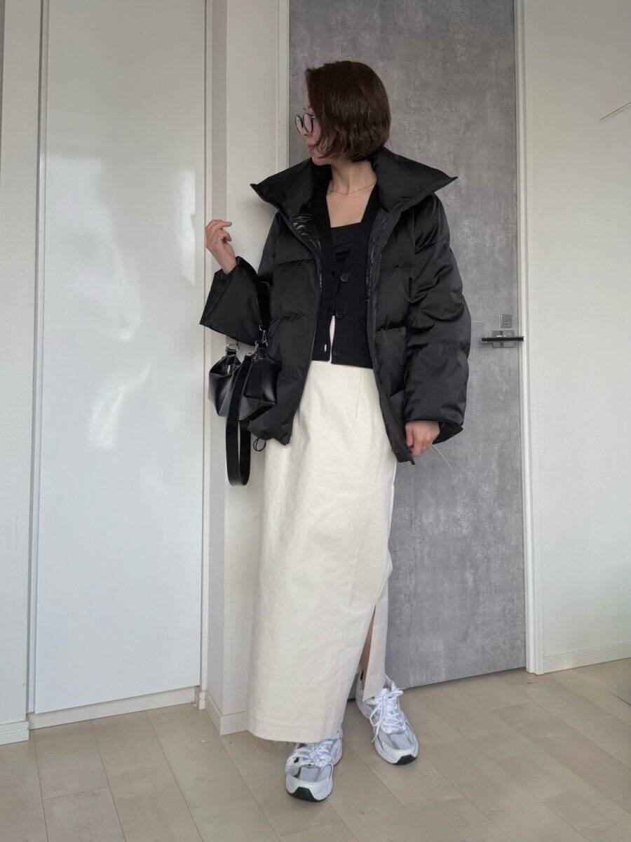 ユニクロ＋J復刻ダウンが登場！着太りしない細見えコーデのコツ【購入