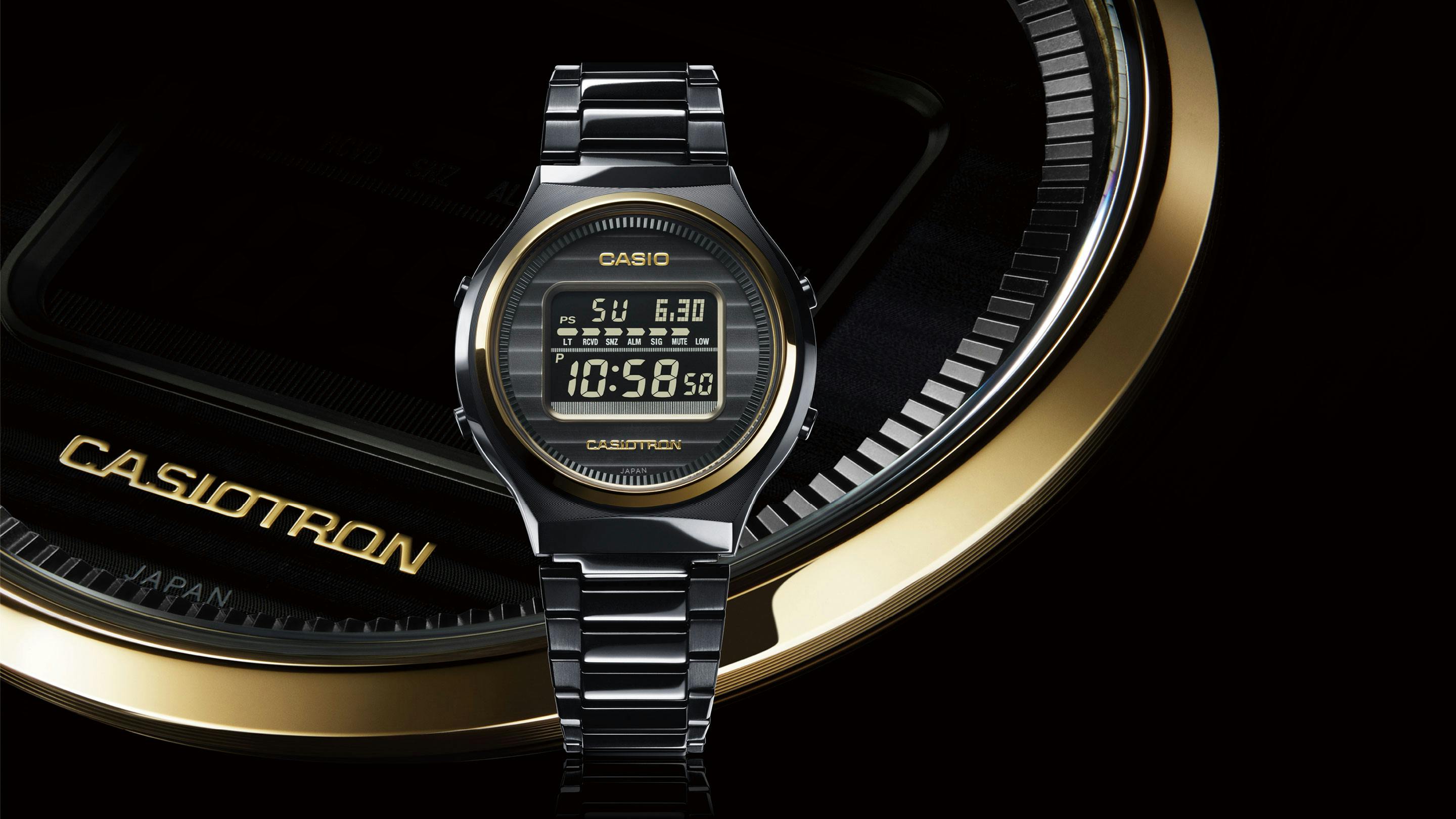 Introducing: 暗闇のなかの灯火を表現した、カシオウォッチ50周年記念