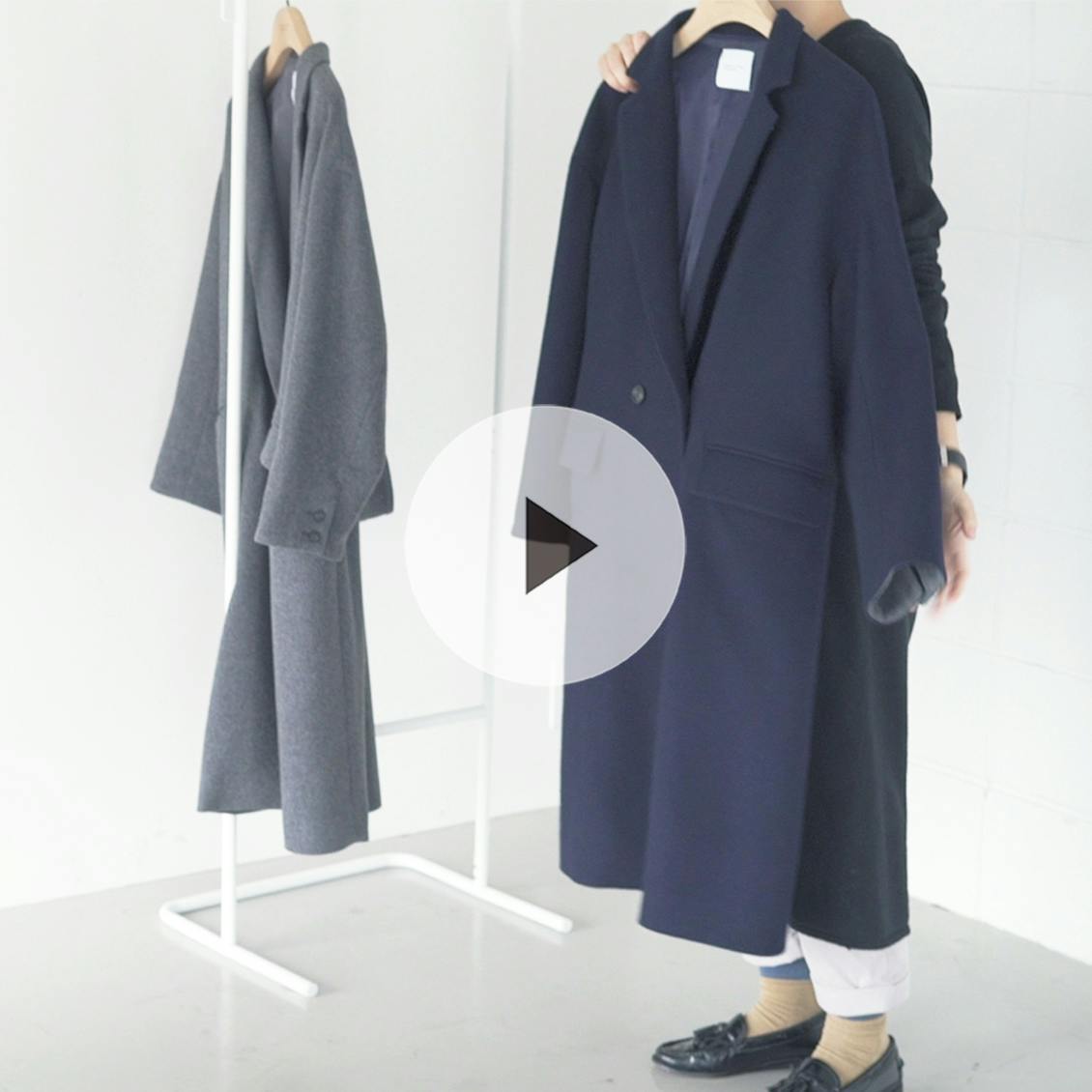 スタッフ試着会】大好評チェスターコートを動画で本音レビュー！愛用2