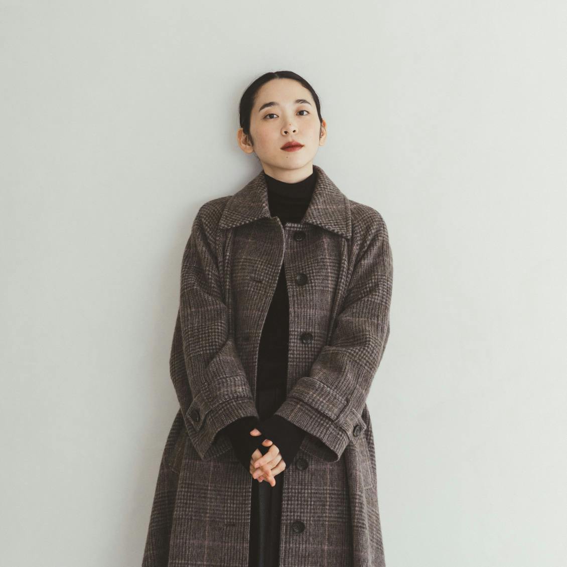 新商品】スタッフ愛用率も高い「かろやかウールロングコート」に、新柄