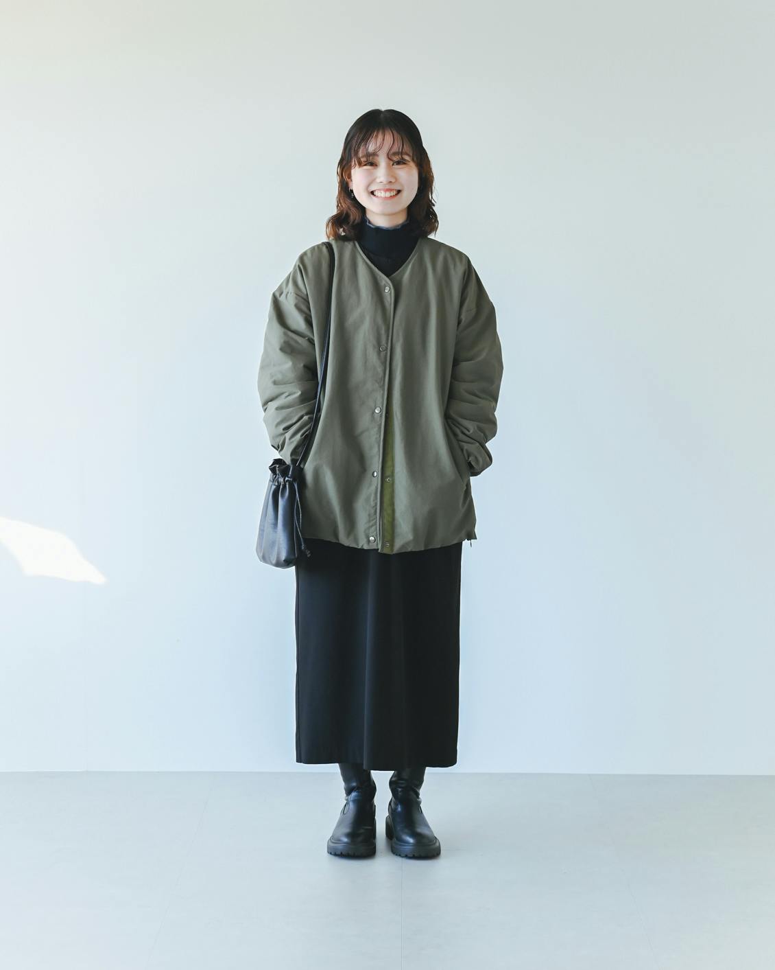 毎日着たい、こだわりコート】軽くて暖かくて、おしゃれ。中綿入りの