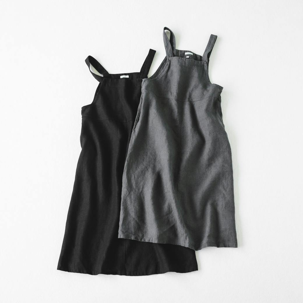 着用レビュー】当店別注の2サイズ展開！fog linen workのサロペット