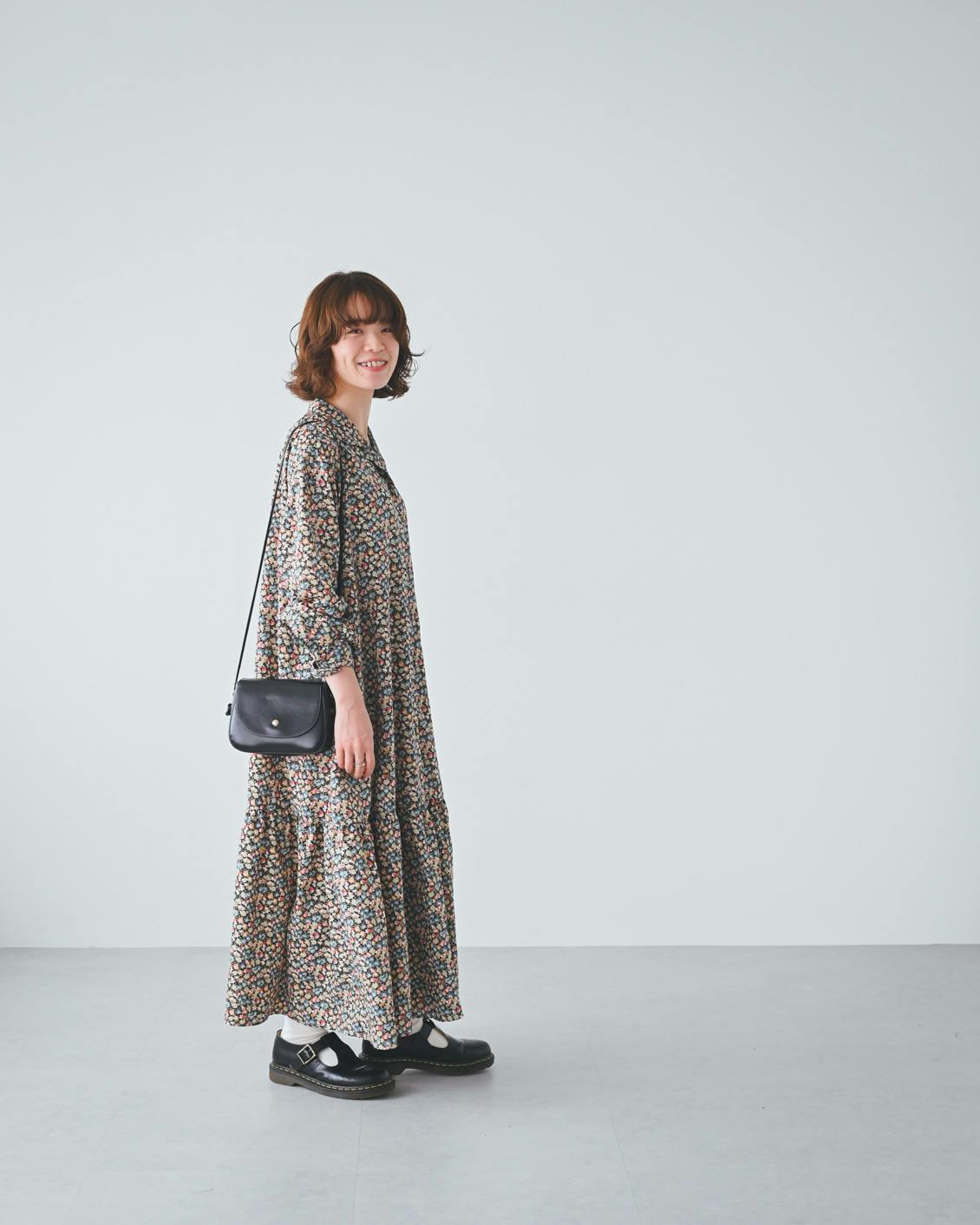 着用レビュー】大人の花柄ワンピースを、6名のスタッフが試着しました