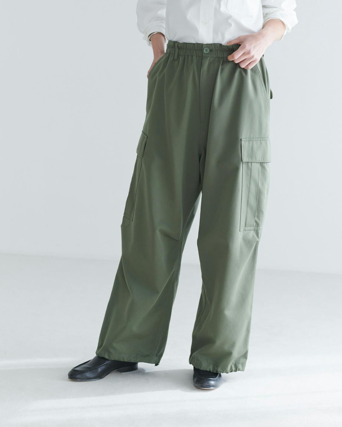 大人のためのきれいめカーゴパンツ（S・M・L・Tサイズ） - 北欧