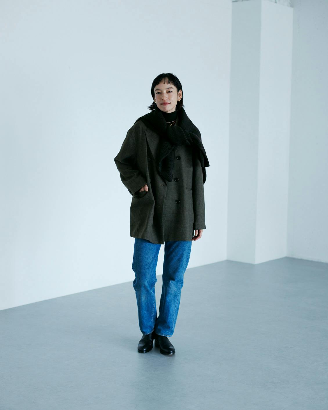 オーセンティックを、ラフに」大人のためのダブルジャケット