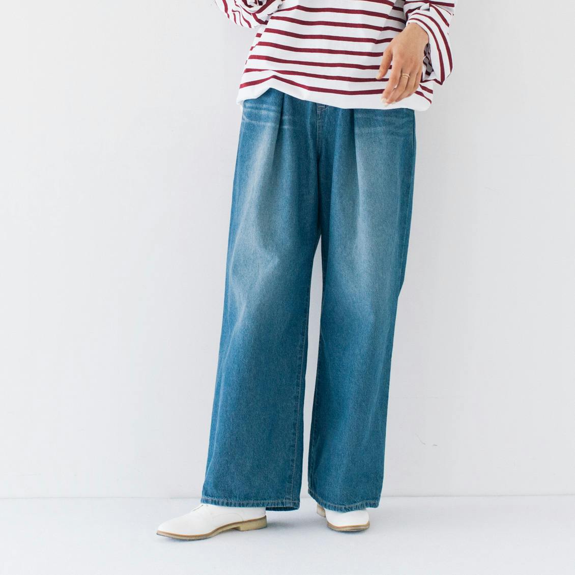 すっきり見えインタックのワイドパンツ/ KURASHI&Trips PUBLISHING