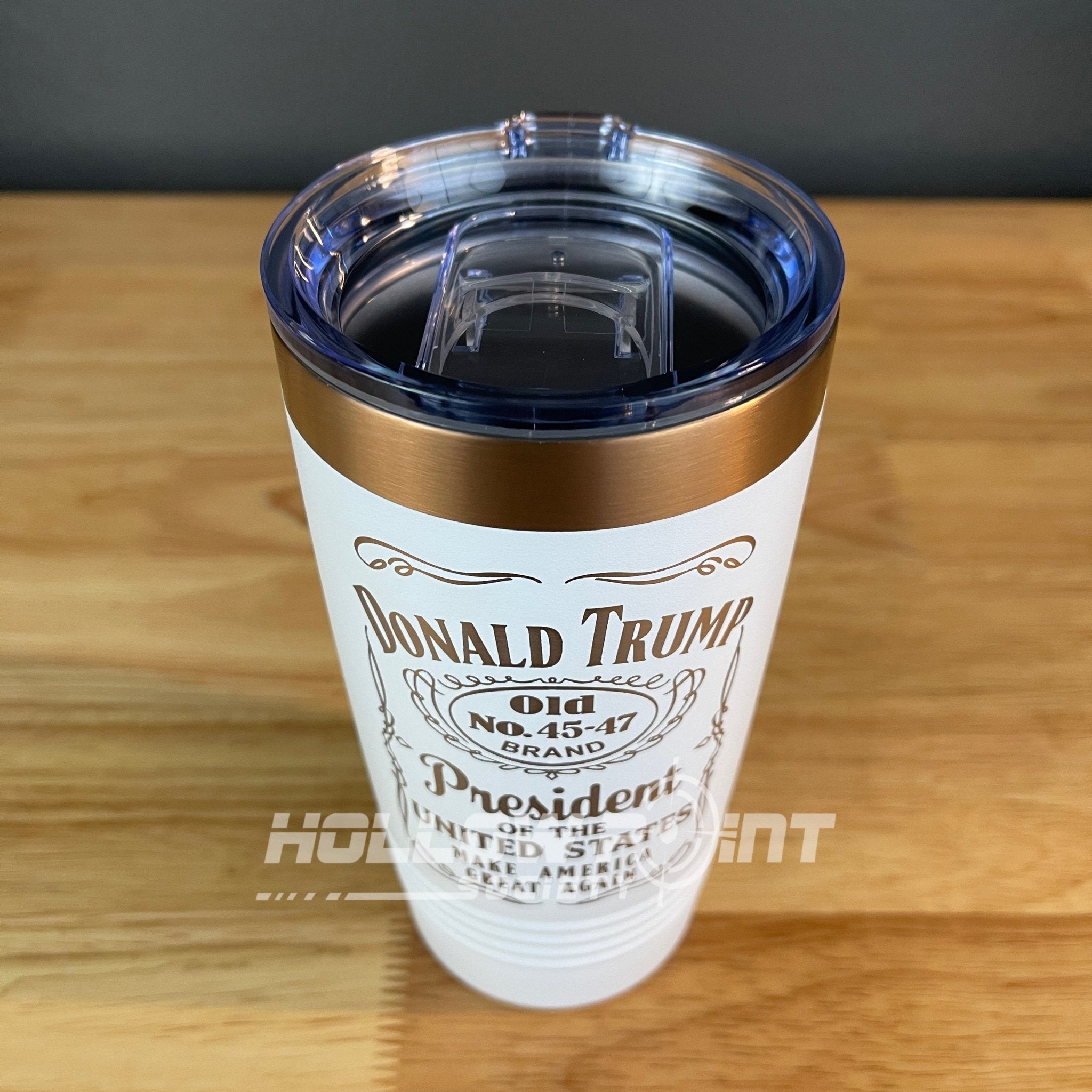 President Trump 45-47 Commemorative Vintage Label Collector's 20oz