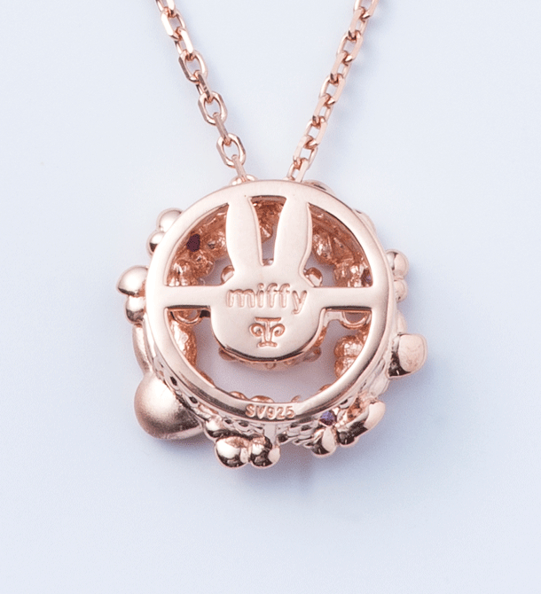 天賞堂×miffy】ミッフィー カットダンジングペンダント / ピンク | HOPELY