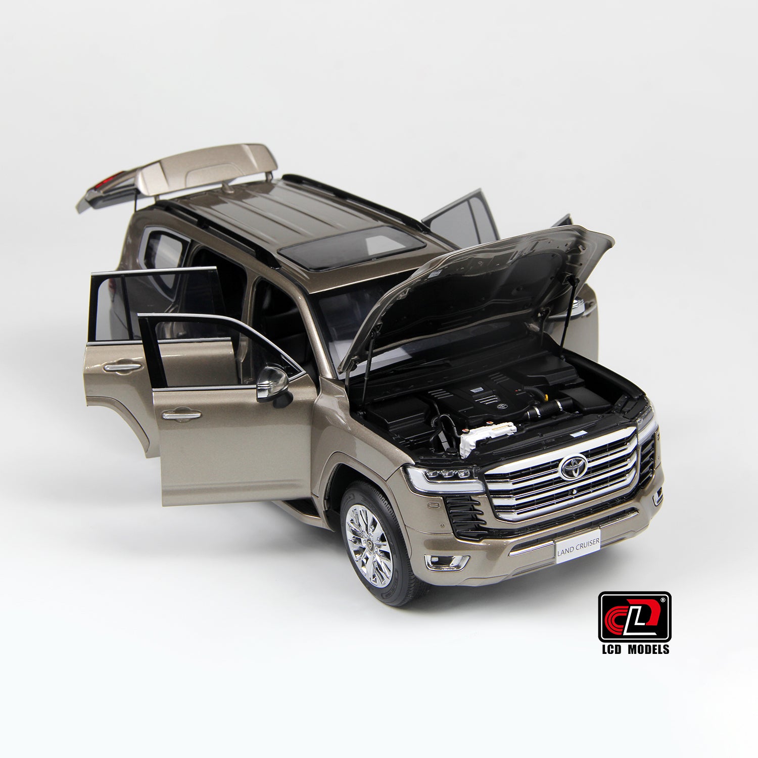 LCD 1:18 Toyota Land Cruiser LC300 ZX (5 Colours) – Horizon Diecast