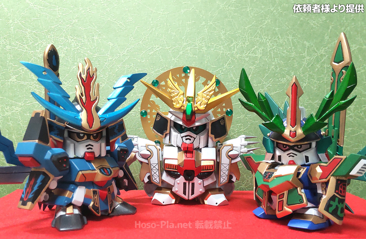 ほそプラネット | BB戦士 新荒烈駆主 雷頑駄無 初代頑駄無大将軍（4・完）