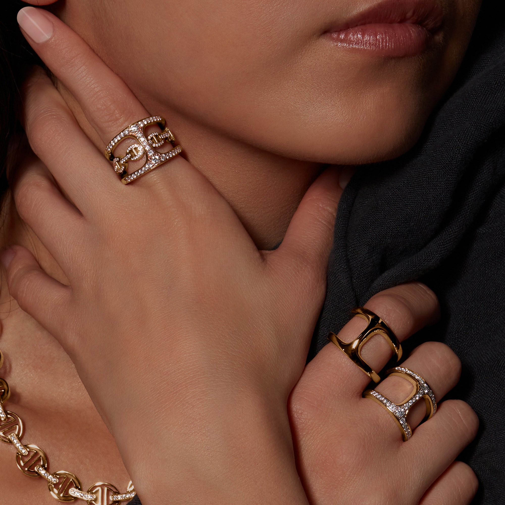 STORE ONLY】DAME PHANTOM WITH DIAMONDS｜RG｜Phantom｜HOORSENBUHS