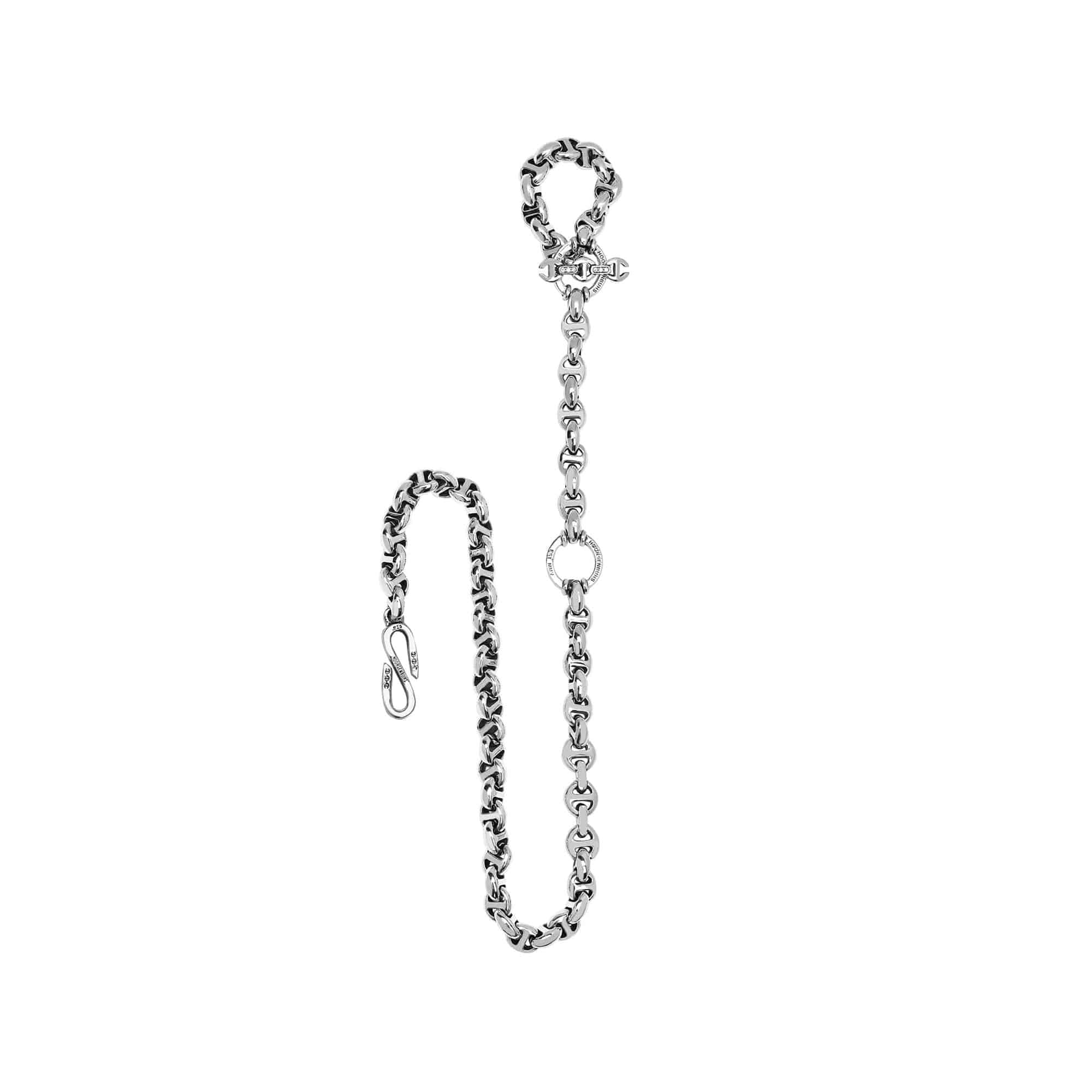 23inch 10MM OPEN-LINK WALLET CHAIN｜silver｜Wallet Chains