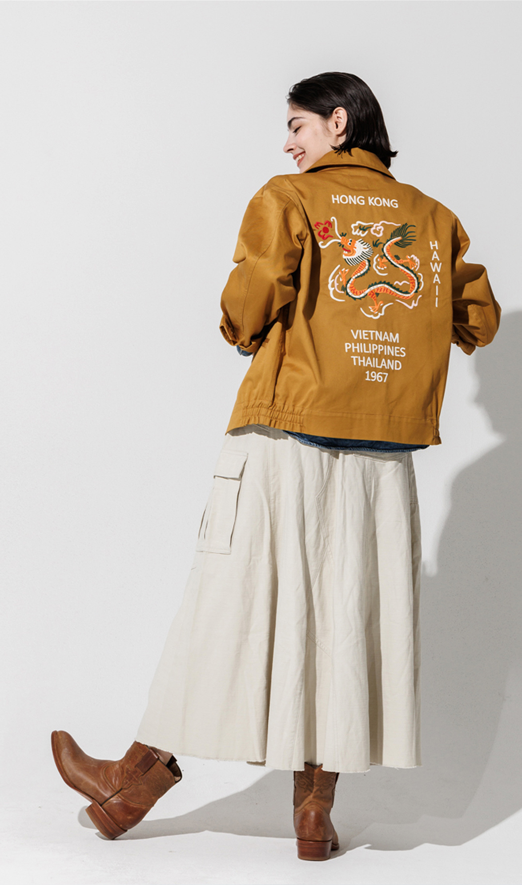 VIETNAM JACKET (DRAGON) ｜ HOUSTON-BOOK