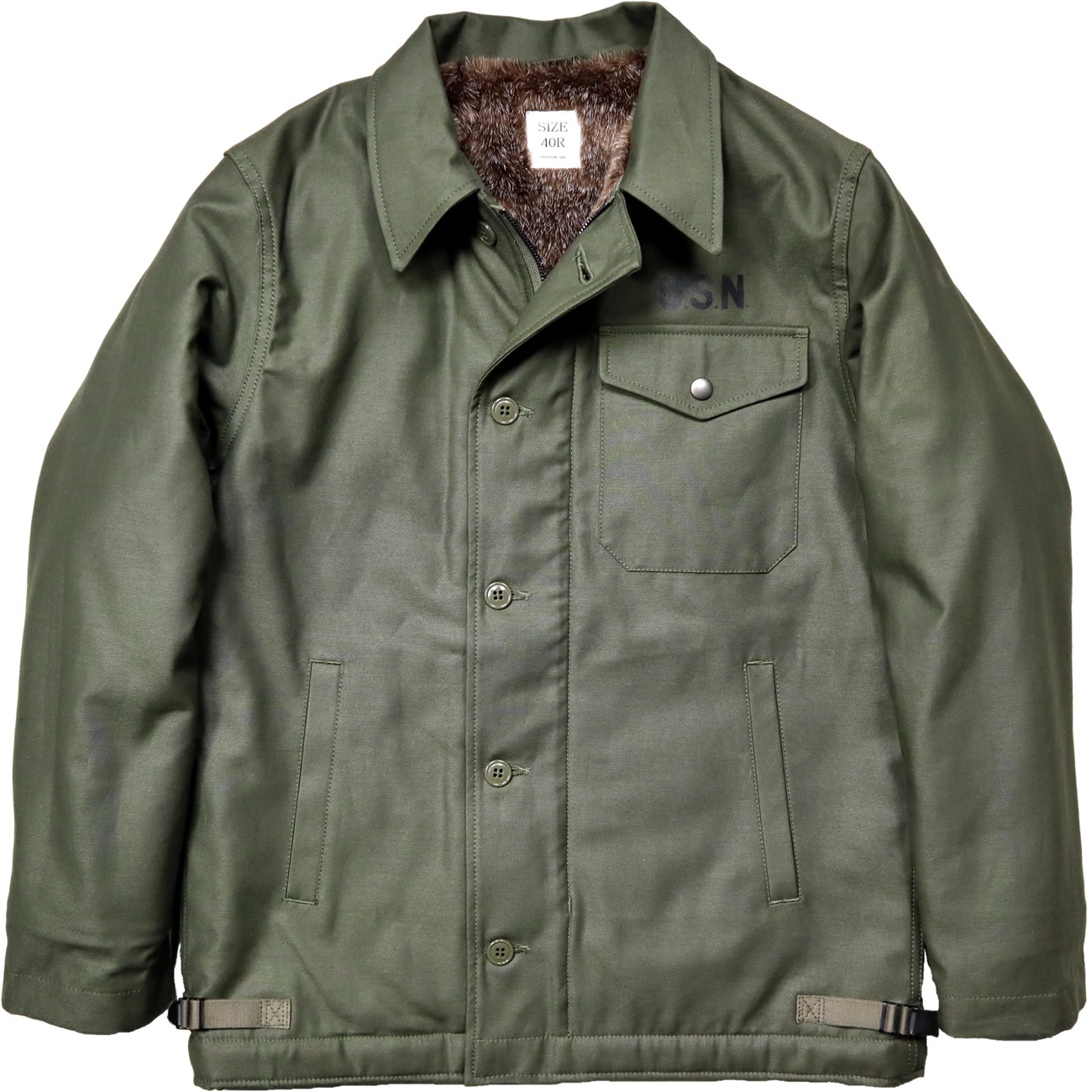 50743 A-2 DECK JACKET （MADE IN JAPAN） ［HOUSTON］ ｜ HOUSTON-BOOK