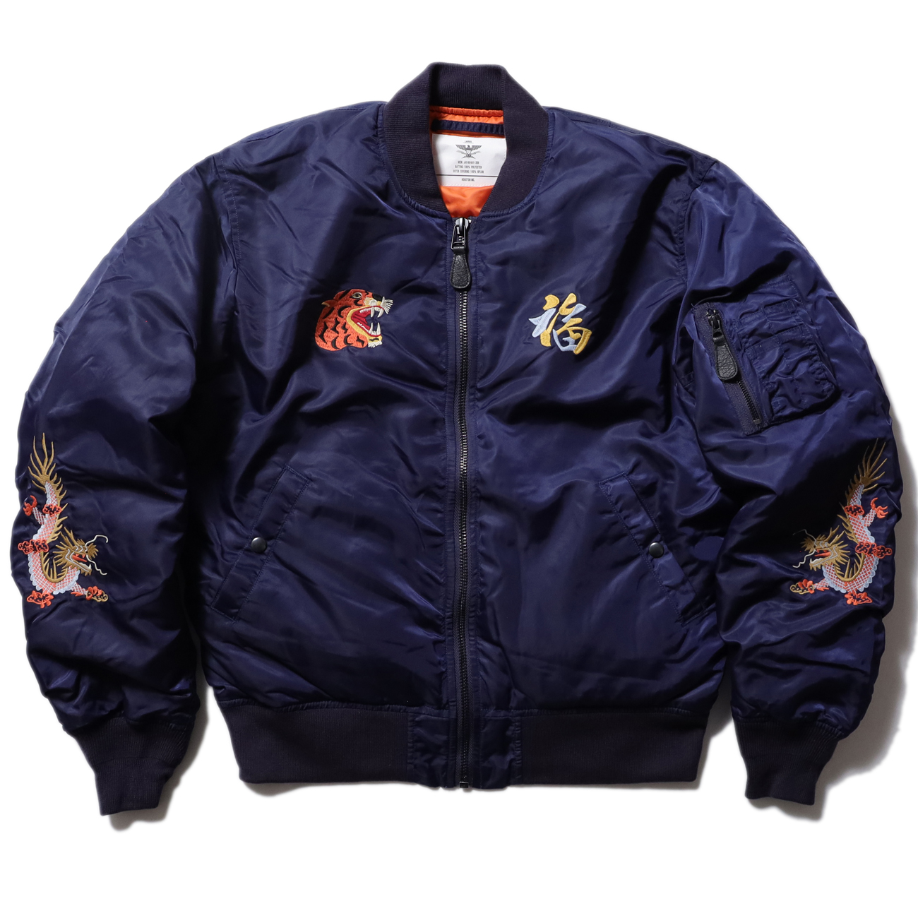 柄のチョイスや仕上がりも絶品！ スペシャルな『刺繍MA-1』が到着