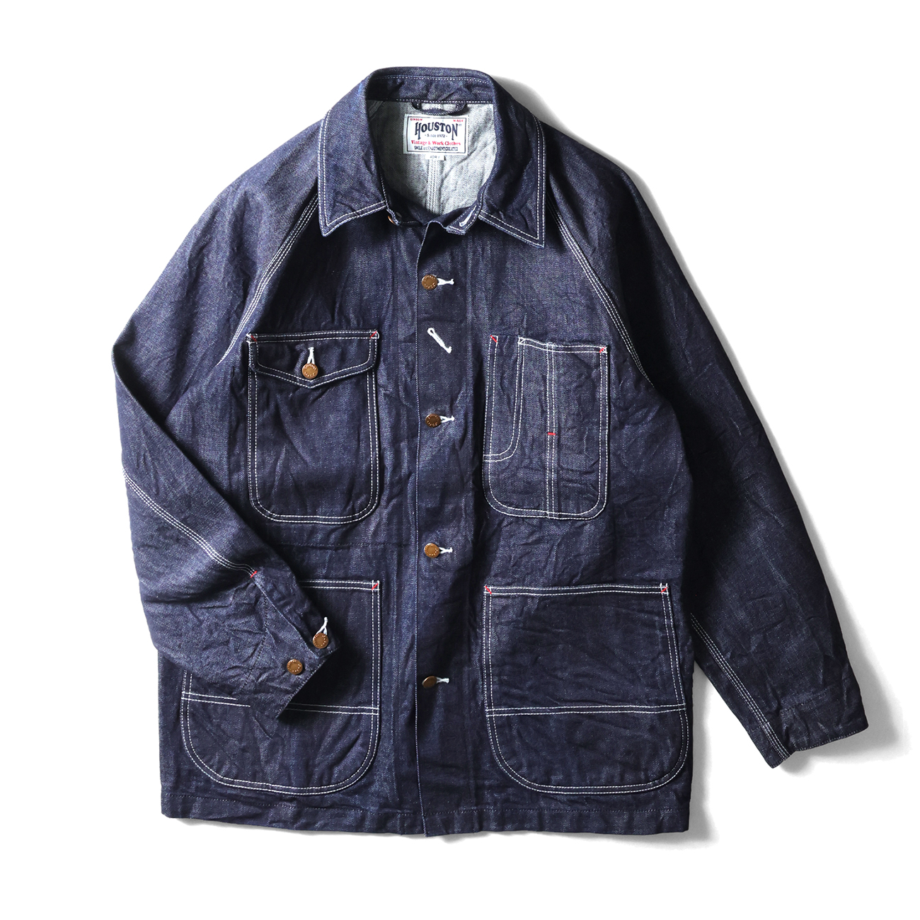 国産14オンス・セルビッチデニムを使用した『デニムカバーオール