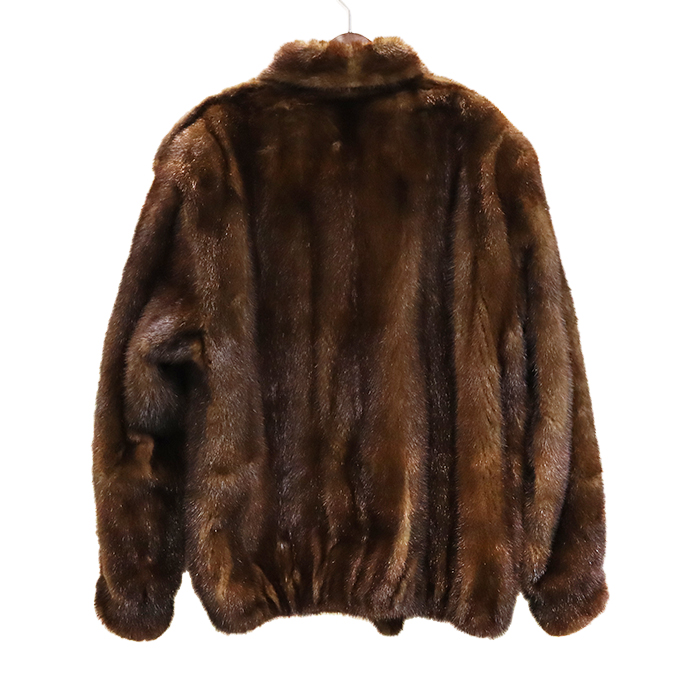 サガミンク (SAGA MINK) 毛皮コート メンズ ブラウン｜Reizm(リズム)