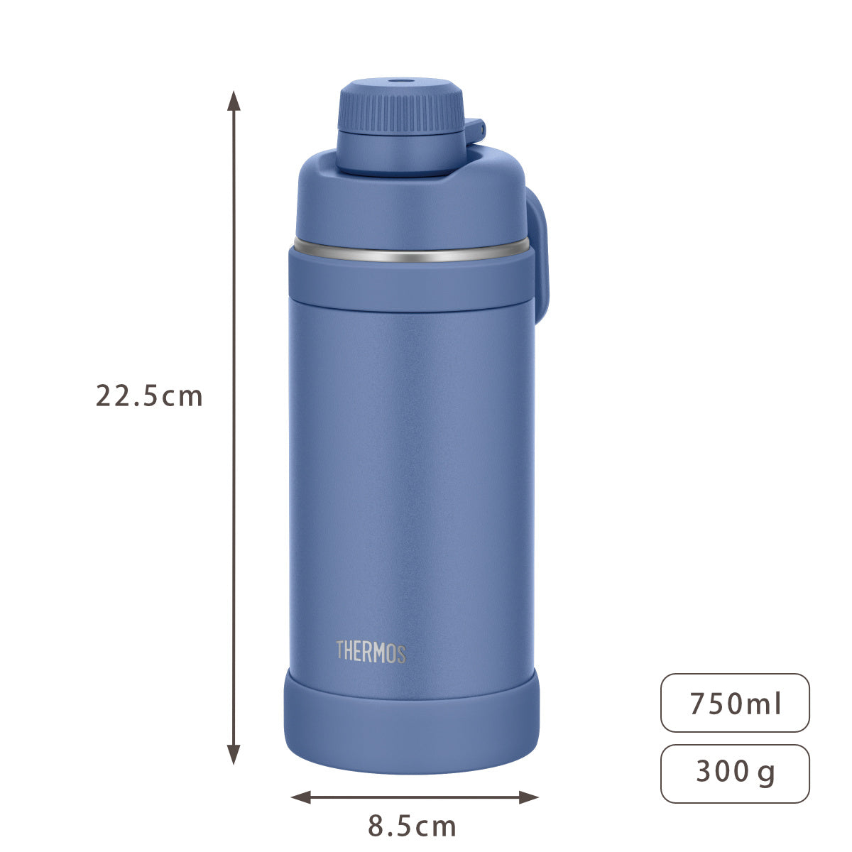 サーモス 水筒 750ml 真空断熱スポーツボトル 保冷専用 – ハウジー