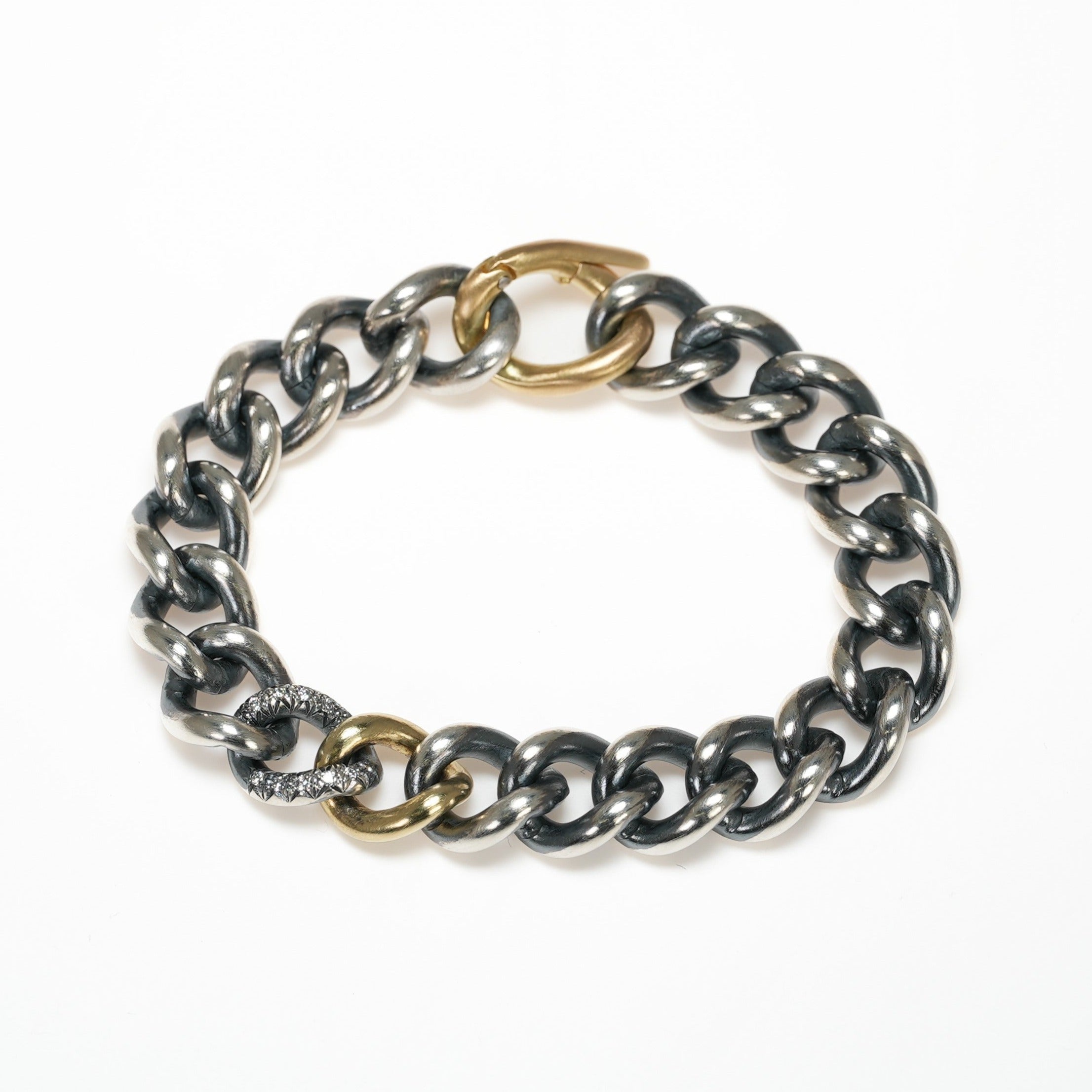 hum ハム HUMETE CHAIN BRACELET [et-BR65m] ブレスレット シルバー