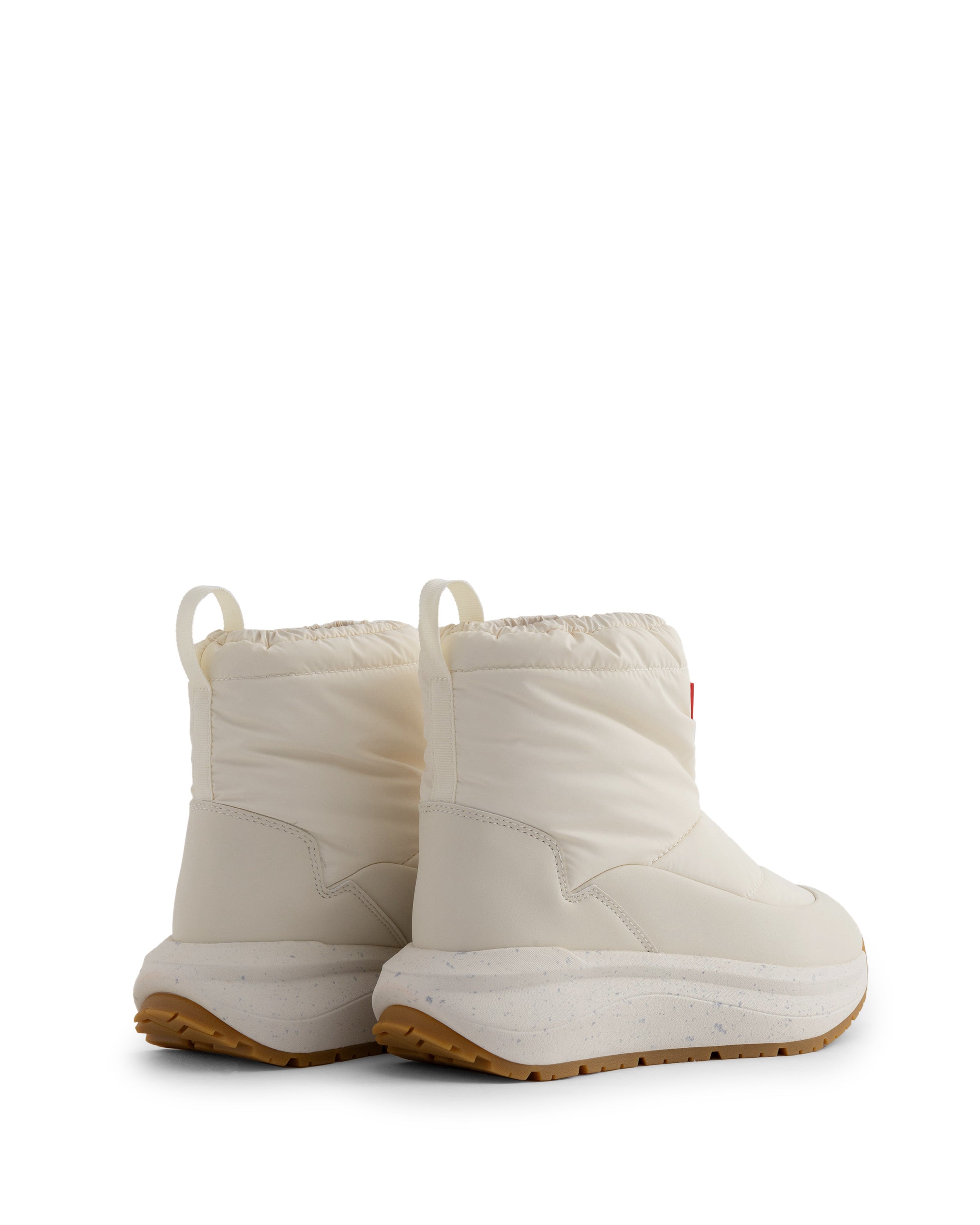 ユニセックス ハンター グリップ ショート スノー ブーツ - ホワイト