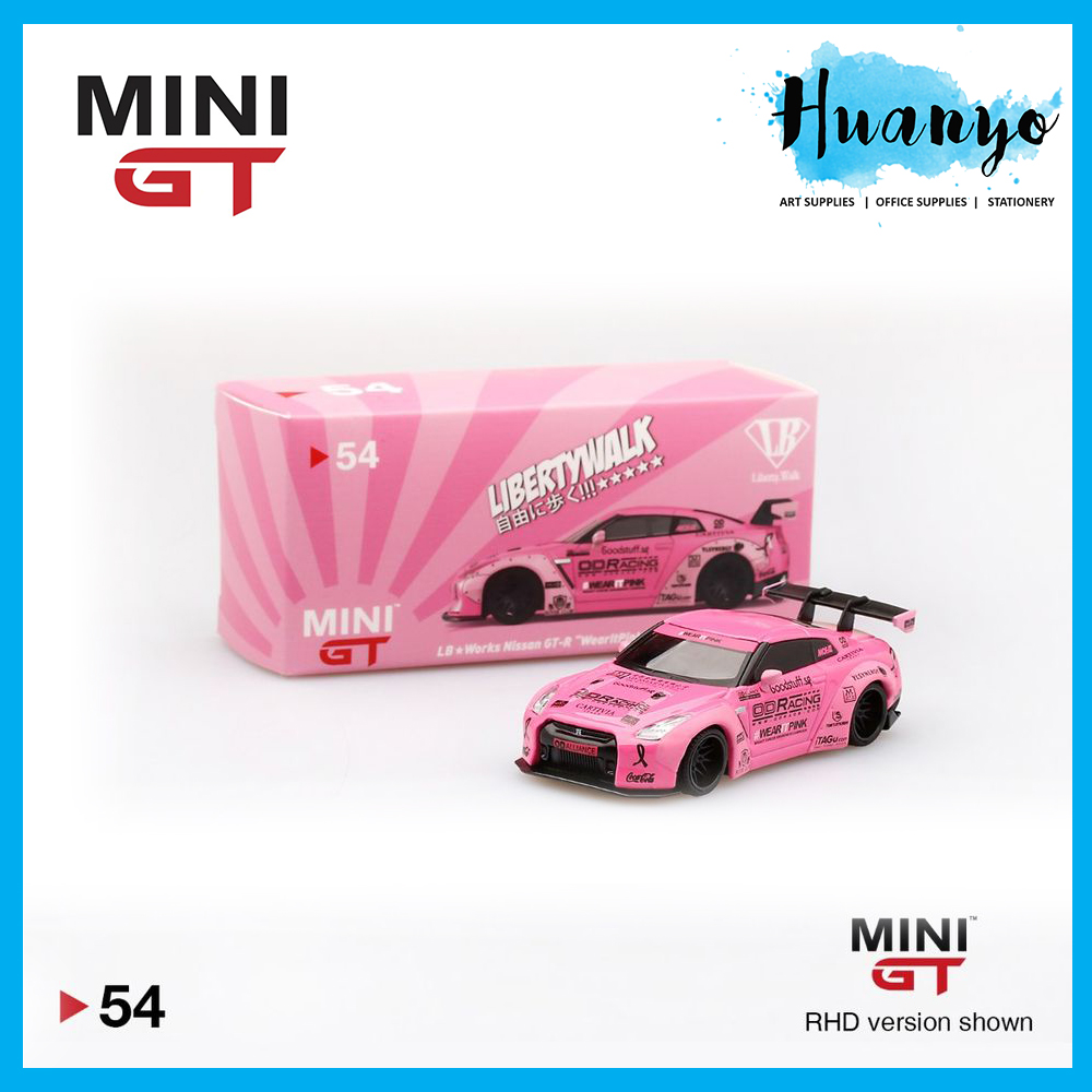 MINI GT 1/64 #54 LB Works Nissan GT-R (R35) 