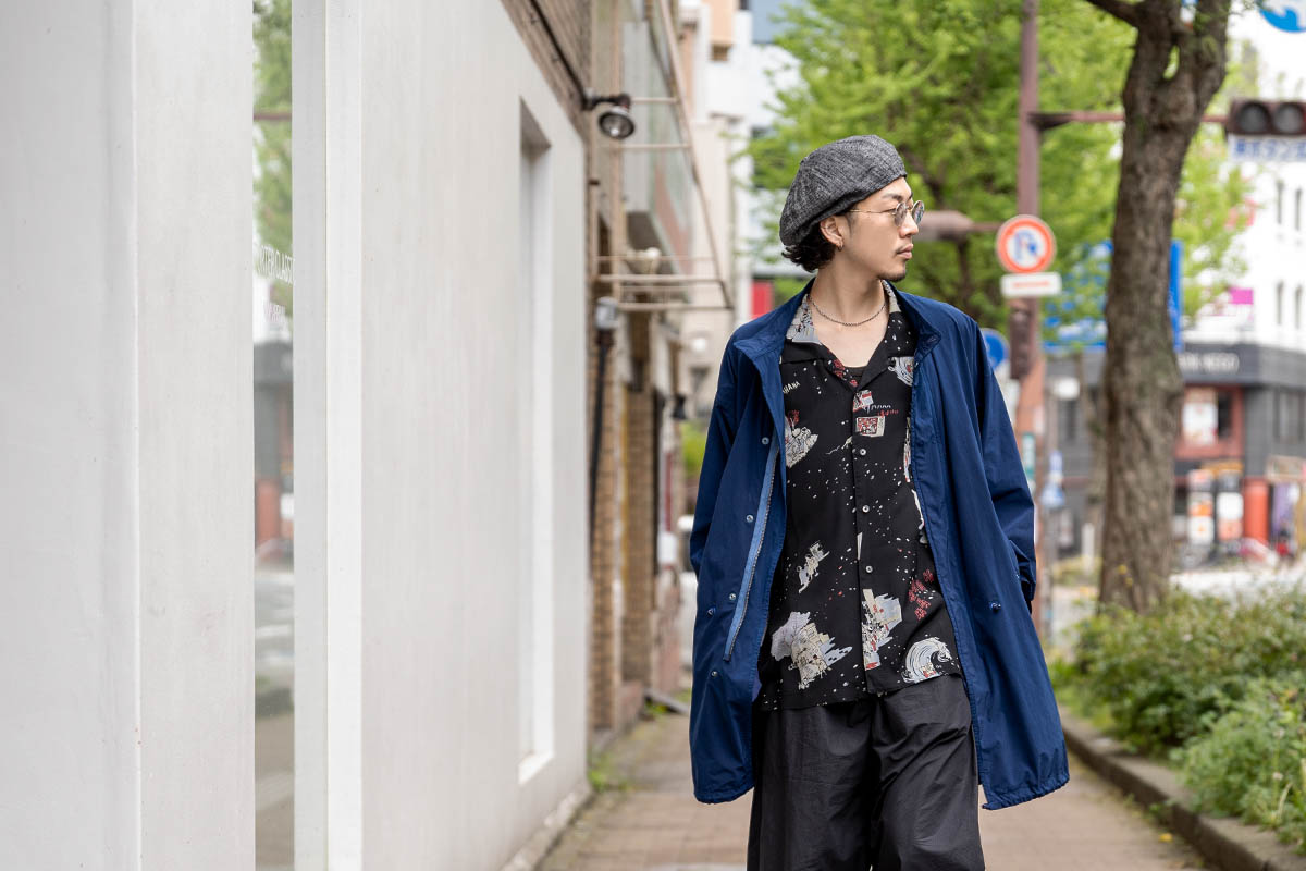 PORTER CLASSIC / Sashiko Linen Premium Soft Beret | HUES 福岡