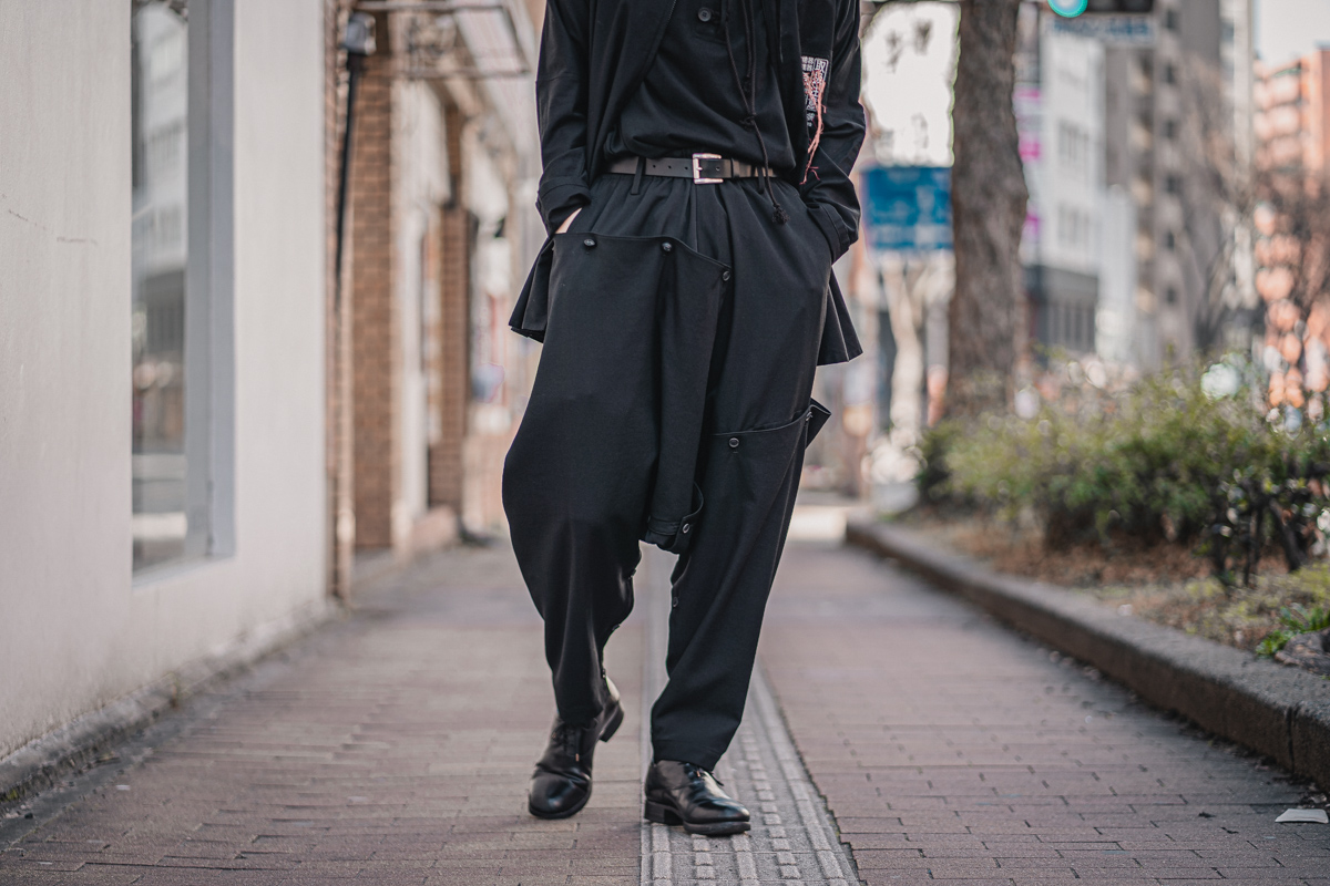 ヨウジヤマモト 21SS Cover Sarrouel Pants | HUES 福岡セレクトショップ