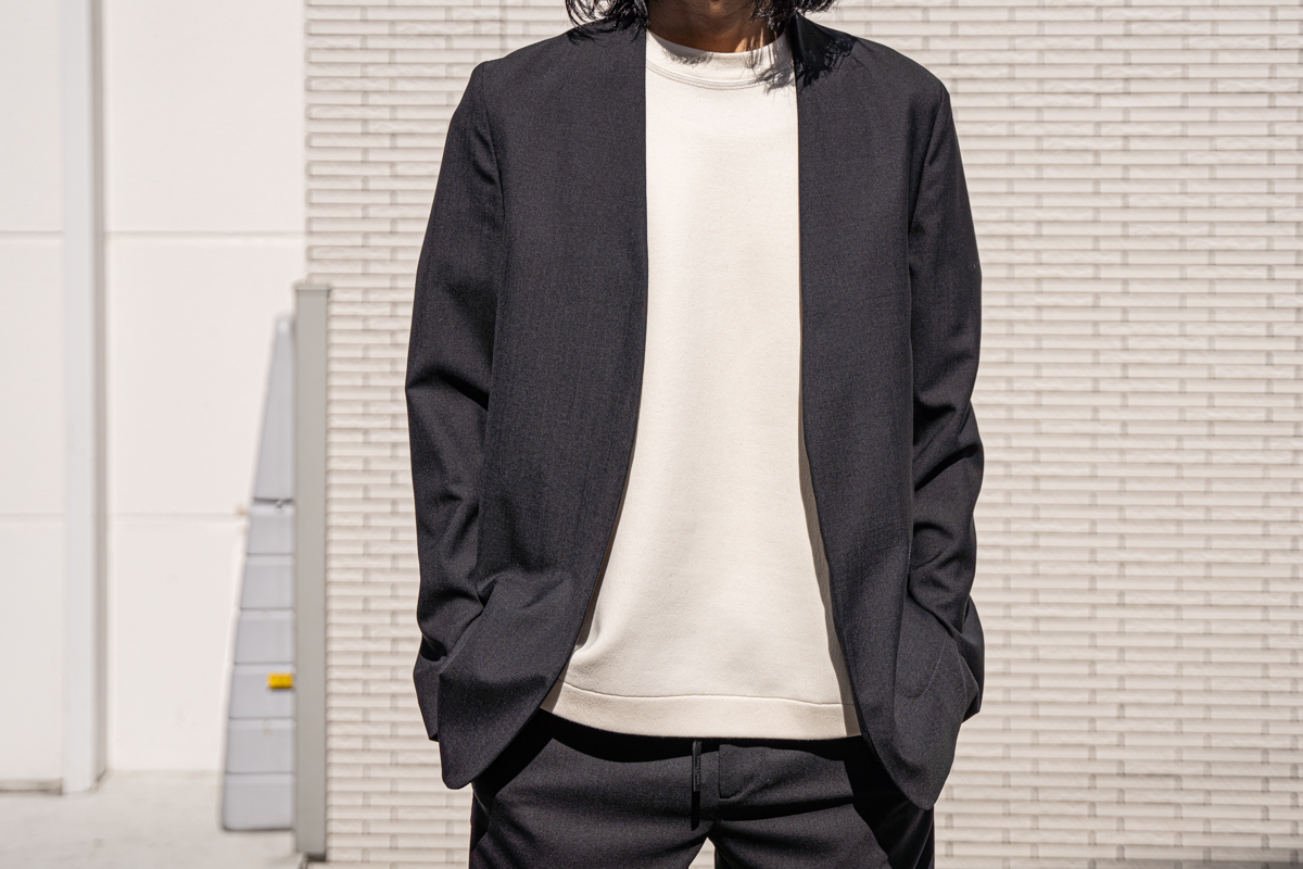 Maison Margiela ノーカラージャケットメゾンマルジェラ46