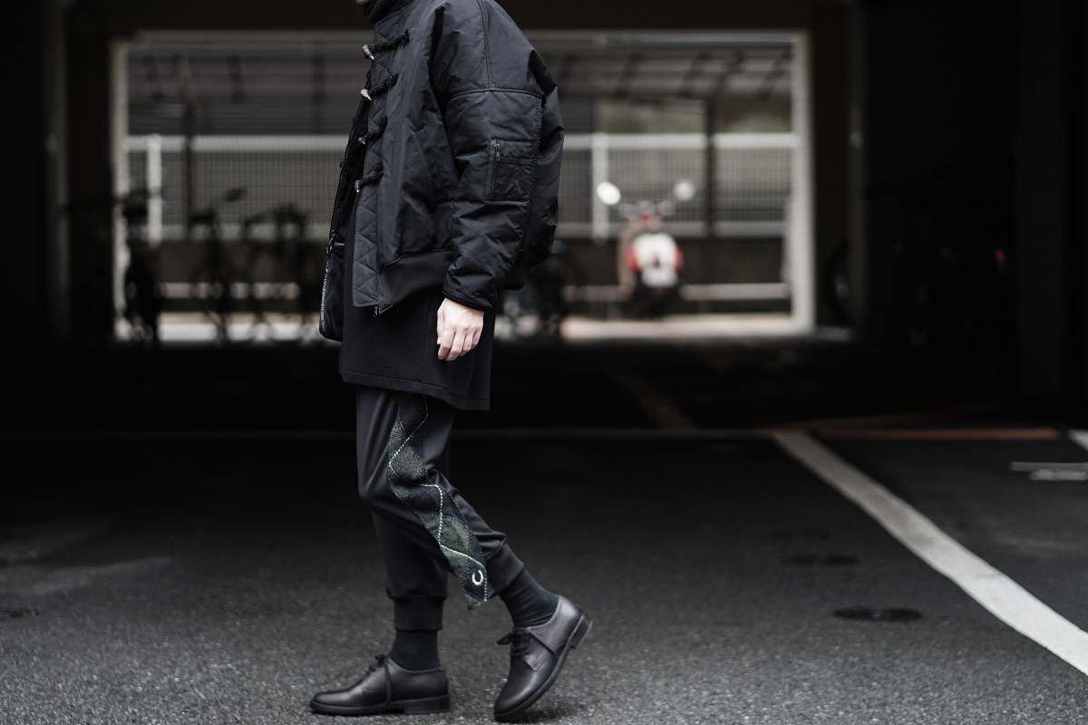 Ground Y × FRED PERRY GroundY×FRED PERRY コラボパンツ Straight