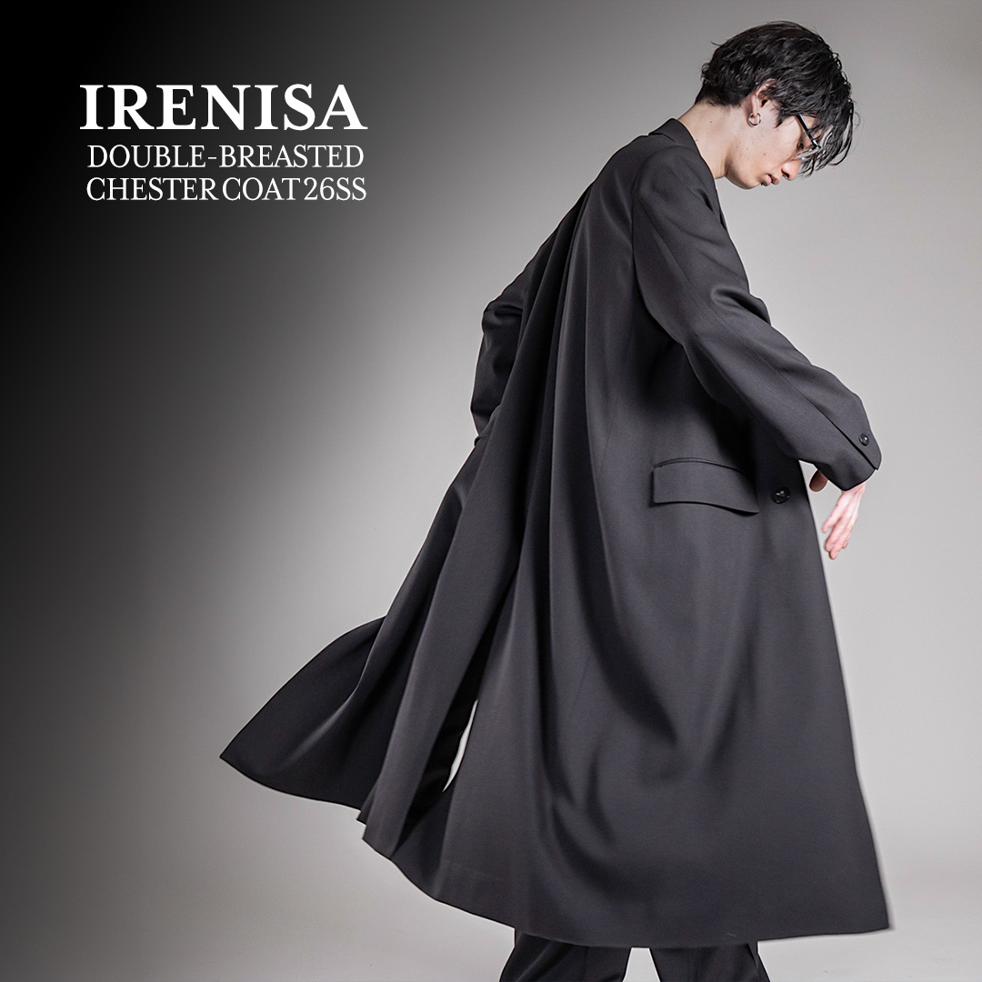 イレニサのダブルブレステッドチェスターコート | HUES 福岡セレクト