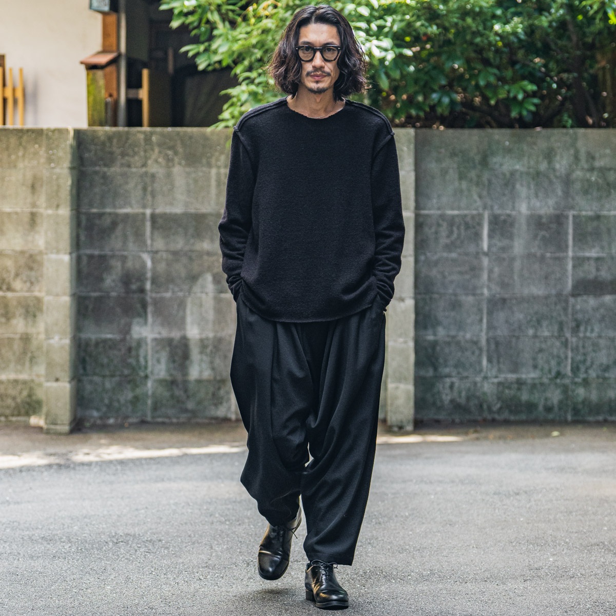 YOHJI YAMAMOTO ドレープパンツ | HUES 福岡セレクトショップ