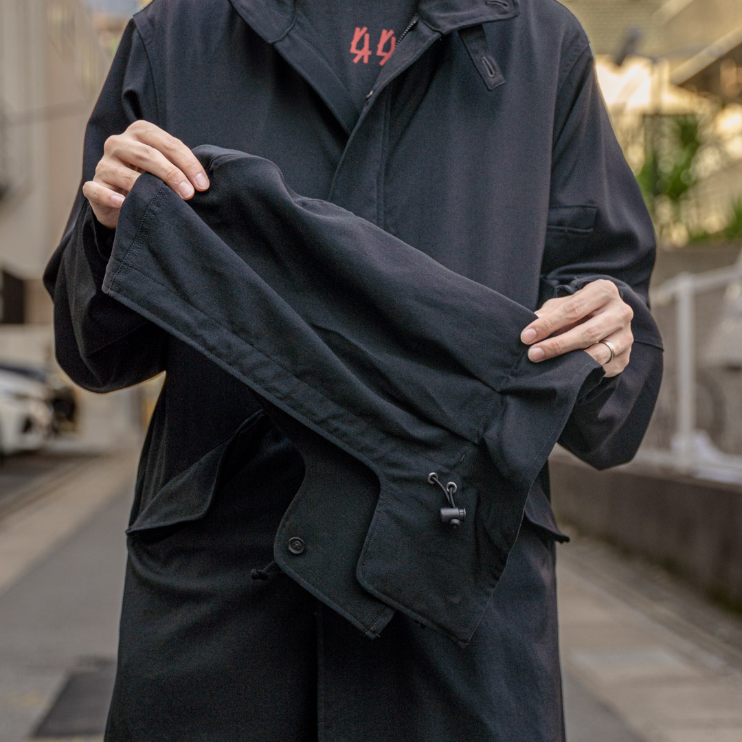 YOHJI YAMAMOTO ギャバジンモッズコート | HUES 福岡セレクトショップ