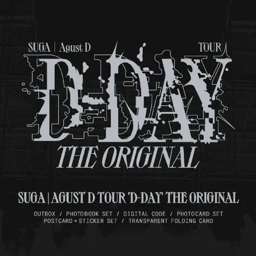 Álbum The Original Suga Agust D-day Tour Lacrado Único No Ml The