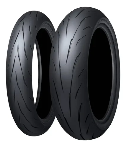 Par Pneu Dunlop Sportmax Q5a 110/70r17 + 140/70r17 Twister