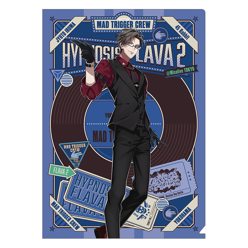 クリアファイル／入間 銃兎 Hypnosis Flava2 Ver. | Hypnosis Flava2