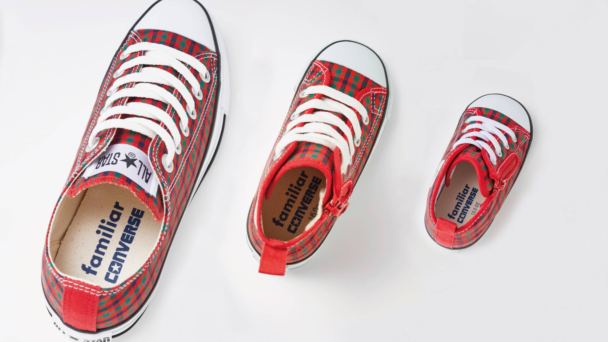 再販売日のお知らせ】CONVERSE×familiar「コンバース」と初の