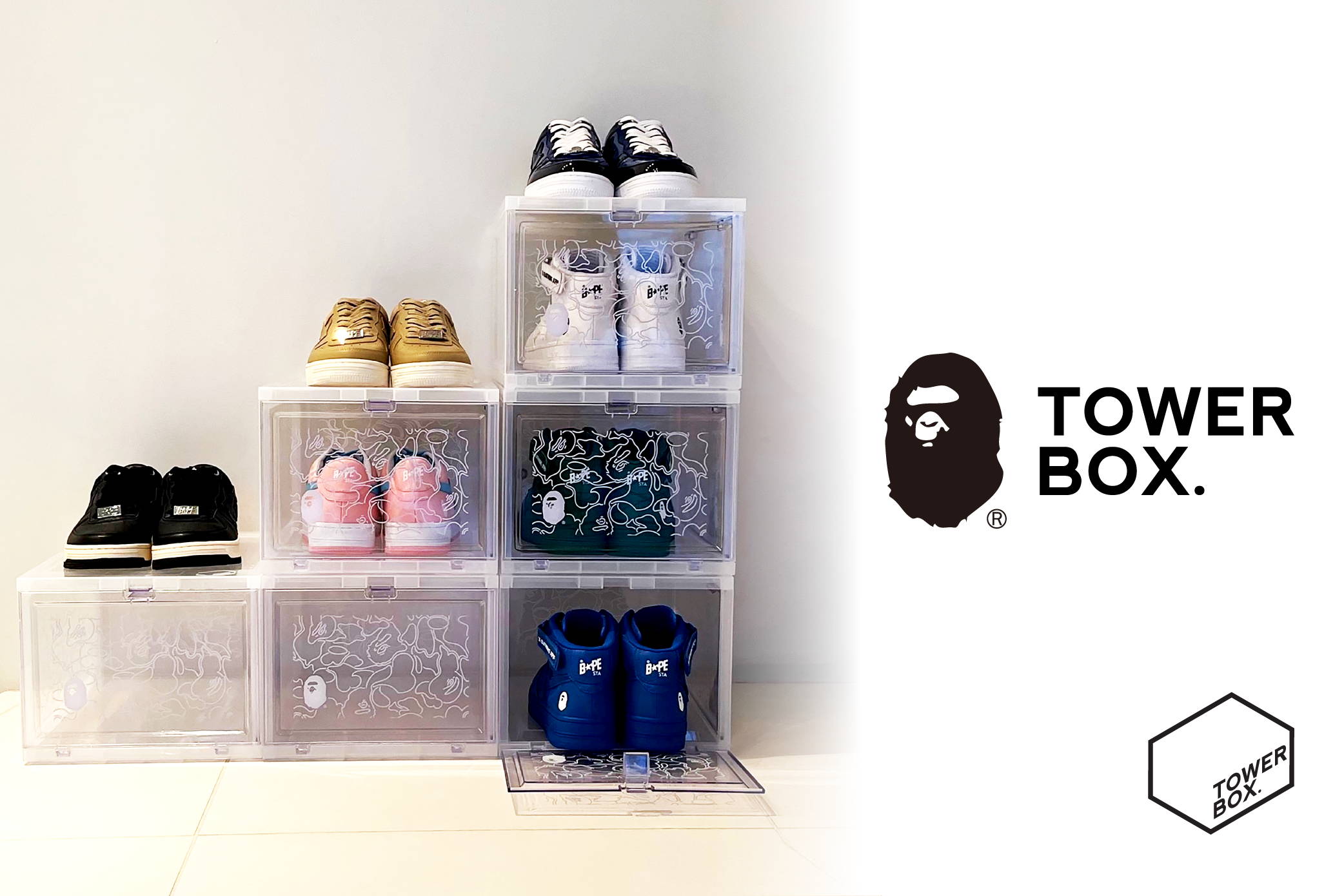 BATHING APE® × TOWER BOX | bape.com