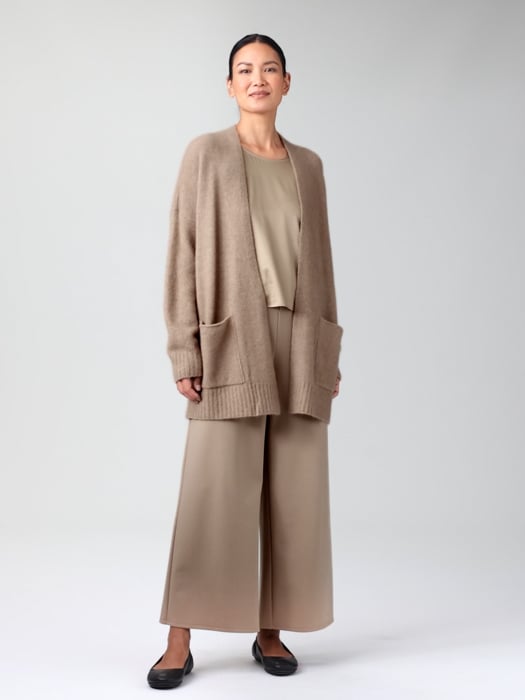 Cashmere Silk Bliss Long Cardigan | EILEEN FISHER