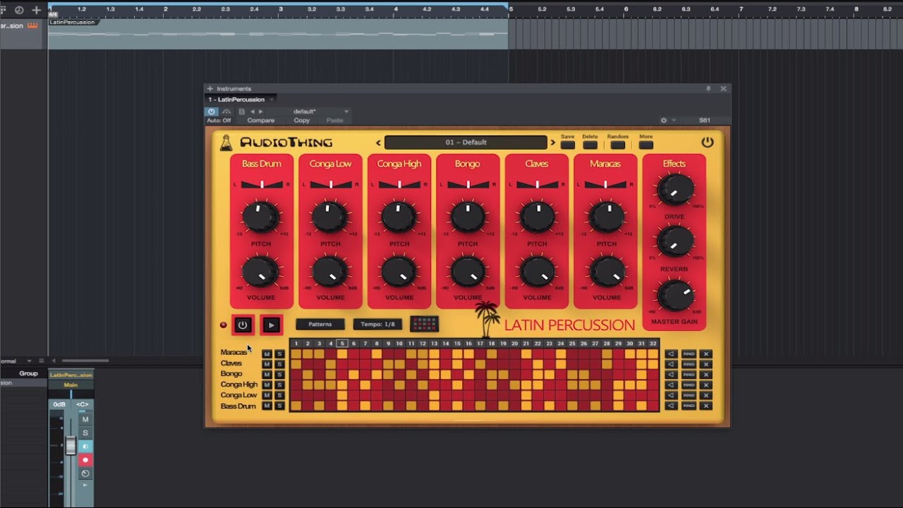 Audiothing：80年代のドラムマシンを再現した2つのプラグイン『Latin