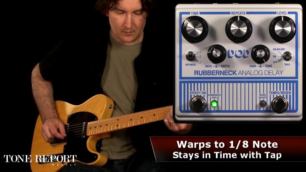 DOD Rubberneck Analog Delay Pt. 1 - YouTube