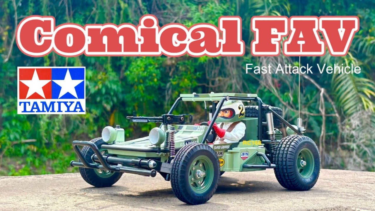 Tamiya Fast Attack Vehicle Ball Park Rip - YouTube