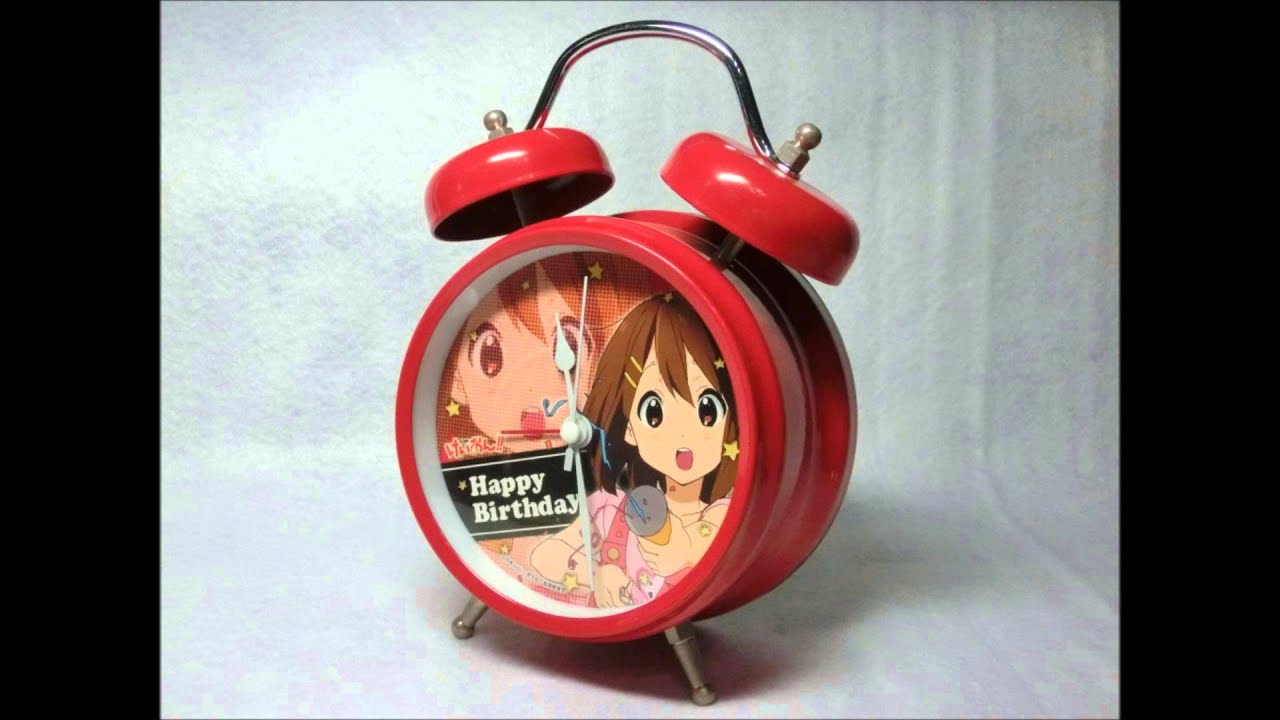 けいおん！」 ボイスアラームクロック 平沢唯 - YouTube