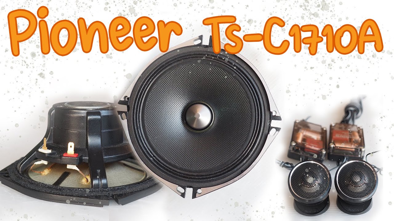 Pioneer TS-C1710A Speakers / - YouTube