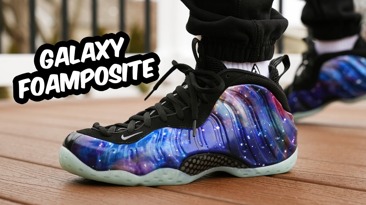 Nike Air Foamposite One GALAXY 2025 Review & On Feet - YouTube