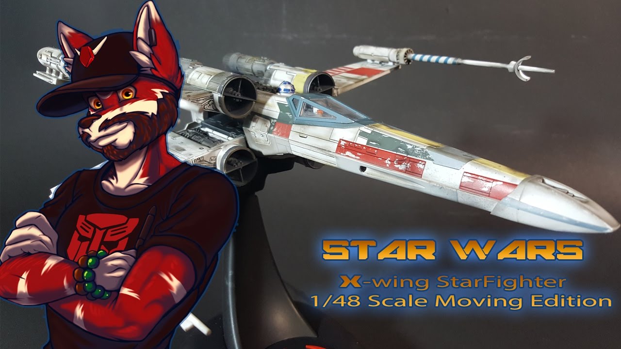 Star Wars X-wing starfighter moving edition 1/48 scale (Speed
